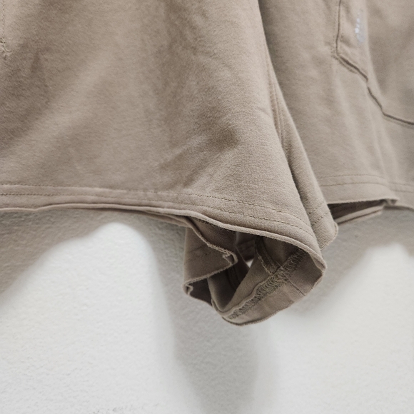 Free People FP Movement Women's Hot Shot Tee Romper Tan Jumpsuit Mocha Latte - Picture 7 of 16